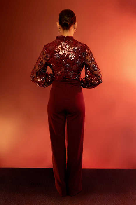 JUMPSUIT NOCTIS VINO