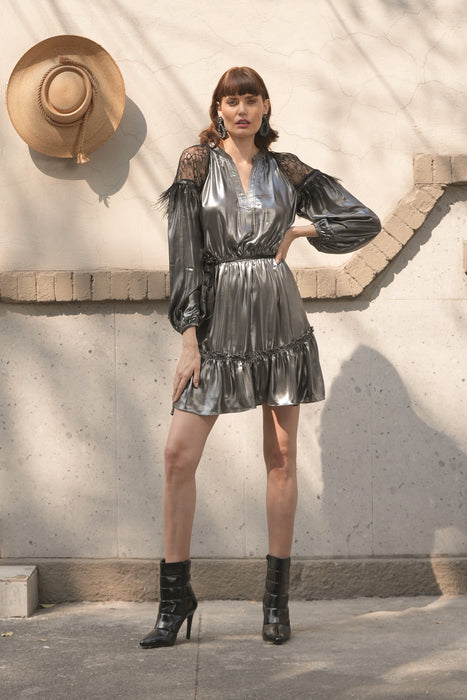 VESTIDO ENCAJE ARRECIFE
