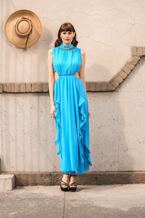 VESTIDO C/CHAQUIRA
