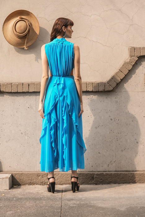VESTIDO C/CHAQUIRA