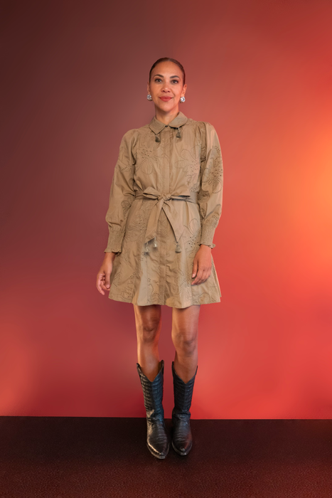 VESTIDO GAVÁN VERDE