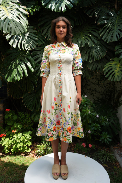 VESTIDO CAMISERO JARDIN