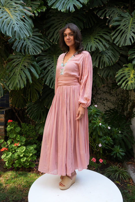 VESTIDO PLAYERO CORAL