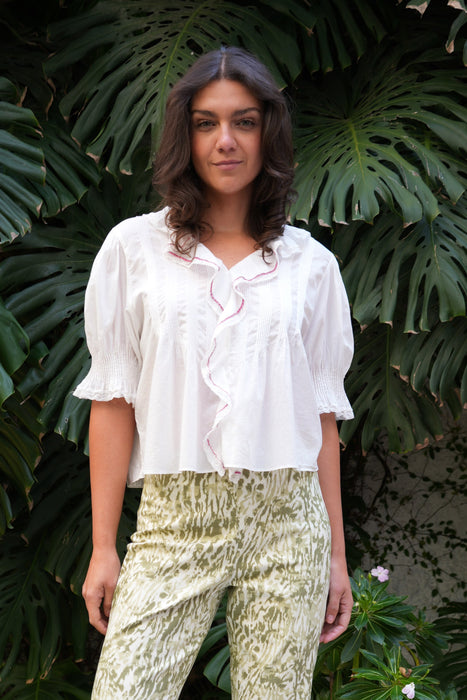 BLUSA MANGA CORTA OLAN