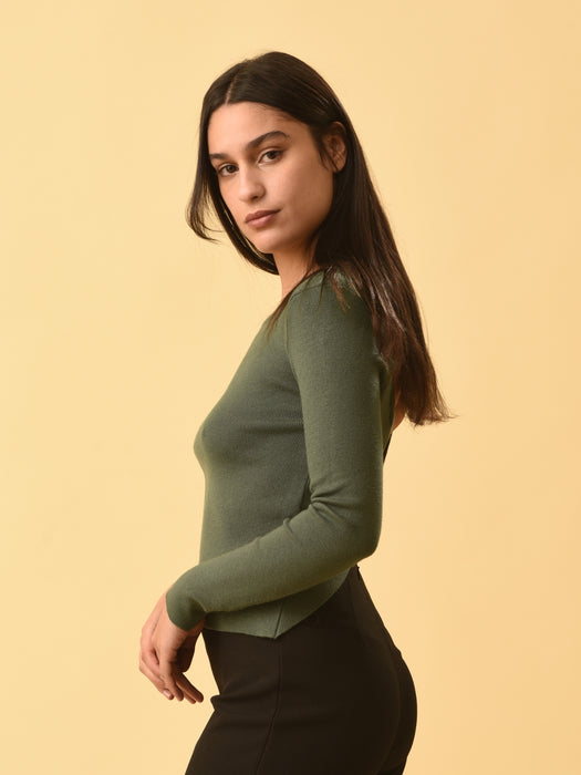SUETER PAMPORCINO VERDE